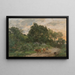 La Rentrée du Troupeau - Eugène Boudin — gerahmtes Bild an der Wand