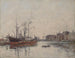 Le Havre, der Hafen von La Barre - Eugène Boudin — Ansicht des Kunstwerks
