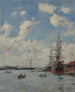 Le Havre der Eura-Bassin - Eugène Boudin — Ansicht des Kunstwerks