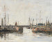 Le sas de Trouville - Eugène Boudin — Ansicht des Kunstwerks
