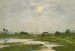 Die Ufer der Touques während der Flut - Eugène Boudin — Ansicht des Kunstwerks