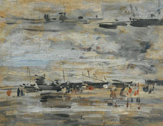 Eugne Boudin - Mare Basse tude.webp