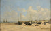 Strand von Berck, Ebbe - Eugène Boudin — Ansicht des Kunstwerks