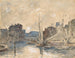 Hafen Rotterdam - Eugène Boudin — Ansicht des Kunstwerks