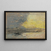 Hafen von Honfleur - Eugène Boudin — gerahmtes Bild an der Wand