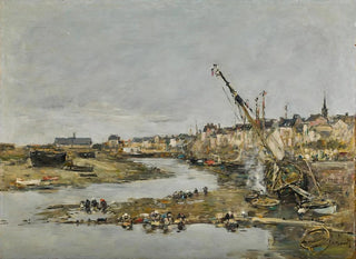 Eugne Boudin - Trouville Le port.webp