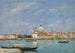 Venedig, Santa Maria della Salute von San Giorgio - Eugène Boudin — Ansicht des Kunstwerks