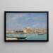 Venedig, Santa Maria della Salute von San Giorgio - Eugène Boudin — gerahmtes Bild an der Wand