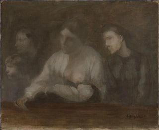 Eine Familie - Eugène Carrière — Ansicht des Kunstwerks
