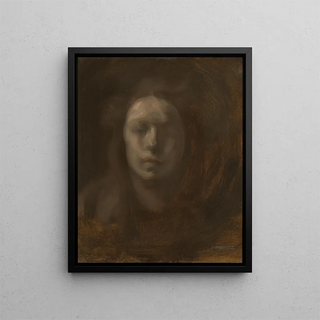 Eugne Carriere - Girl with her Hair Down.webp