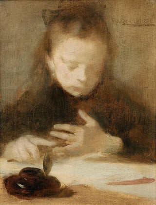 Eugne Carriere - The Addition.webp
