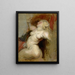 Monter - Eugène Delacroix — gerahmtes Bild an der Wand