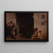 Straße in Meknès - Eugène Delacroix — gerahmtes Bild an der Wand