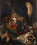 Die Auferstehung Lazares - Eugène Delacroix — Ansicht des Kunstwerks