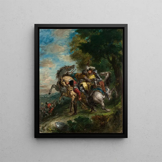 Eugne Delacroix - Weislingen Captured by Gtzs Men.webp