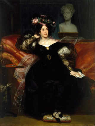 Eugne Devria - Portrait of Mme JulesAntoine Droz.webp