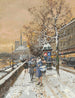 Ein Treffen am Seine-Ufer - Eugène Galien-Laloue — Ansicht des Kunstwerks