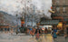 Boulevard animé Paris - Eugène Galien-Laloue — Ansicht des Kunstwerks