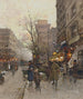 La Porte Saint-Denis Paris - Eugène Galien-Laloue — Ansicht des Kunstwerks