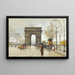 L'Arc de Triomphe - Eugène Galien-Laloue — gerahmtes Bild an der Wand