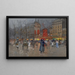 Le Moulin Rouge, Paris - Eugène Galien-Laloue — gerahmtes Bild an der Wand