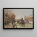 Le Quai de la Seine - Eugène Galien-Laloue — gerahmtes Bild an der Wand