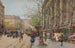 Blumenmarkt, Place de la Madeleine - Eugène Galien-Laloue — Ansicht des Kunstwerks