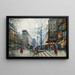 Paris, die Porte Saint-Denis - Eugène Galien-Laloue — gerahmtes Bild an der Wand