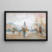 Place Clichy - Eugène Galien-Laloue — gerahmtes Bild an der Wand
