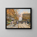 Place de la Madeleine - Eugène Galien-Laloue — gerahmtes Bild an der Wand