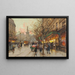 Place de la République - Eugène Galien-Laloue — gerahmtes Bild an der Wand