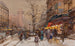 Porte Saint-Denis - Eugène Galien-Laloue — Ansicht des Kunstwerks