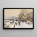 Quai des Célestins - Eugène Galien-Laloue — gerahmtes Bild an der Wand
