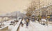 Quai des Célestins - Eugène Galien-Laloue — Ansicht des Kunstwerks
