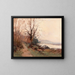 Flusslandschaft - Eugène Galien-Laloue — gerahmtes Bild an der Wand