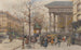 Lebendige Ansicht der Madeleine - Eugène Galien-Laloue — Ansicht des Kunstwerks