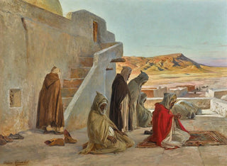Abendgebete - Eugène Girardet — Ansicht des Kunstwerks
