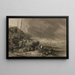 Die Strand - Eugène Isabey — gerahmtes Bild an der Wand