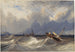 Bateaux de pêche ballottés avant une tempête - Eugène Isabey — Ansicht des Kunstwerks