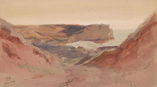 Eugne Isabey - View of Etretat.webp