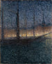 Abend am Kornhamnstorg Stockholm - Eugène Jansson — Ansicht des Kunstwerks