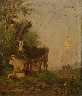 Eugne Joseph Verboeckhoven - Cows and Sheep.webp