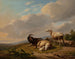 Schafe und Ziegen in einer Landschaft - Eugène Joseph Verboeckhoven — Ansicht des Kunstwerks