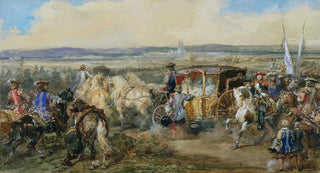Eugne Lami - The Court of Louis XIV in Flanders.webp