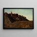 Vue de Montmartre - Eugène Lavieille — gerahmtes Bild an der Wand