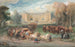 Louis XIV Führt seine Kutsche im Park von Versailles - Eugène Louis Lami — Ansicht des Kunstwerks