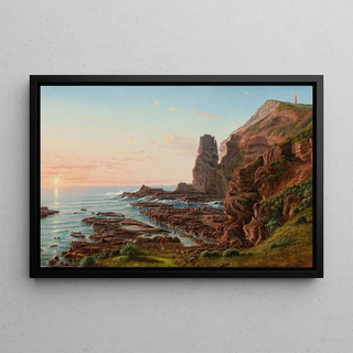 Eugne von Gurard - Castle Rock Cape Schanck.webp