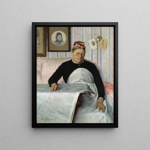 La Gouvernante Brita Maria Mussa - Eva Bonnier — gerahmtes Bild an der Wand