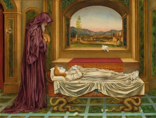 Evelyn De Morgan - The Wandering Jew Whom the gods love die young.webp