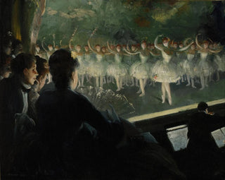 Le Ballet blanc - Everett Shinn — Ansicht des Kunstwerks